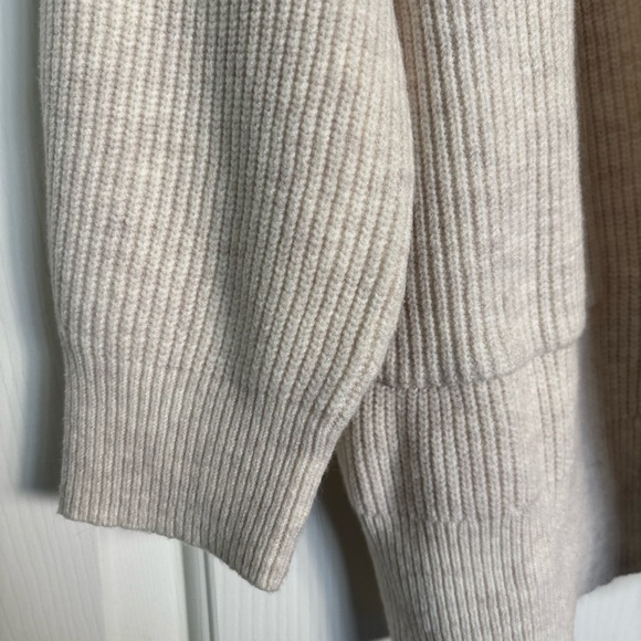 A New Day Cream Ribbed Open-Front Cardigan - Picture 3 of 7
